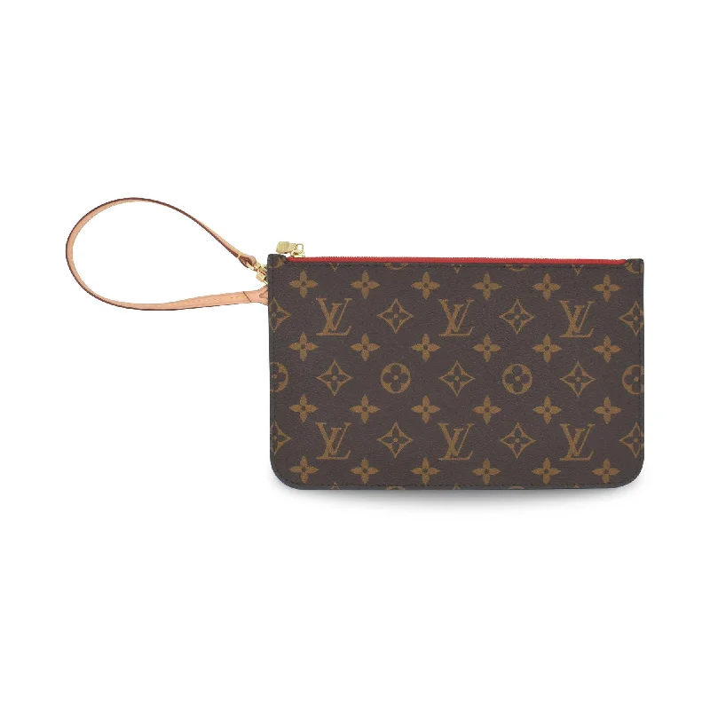Louis Vuitton 'Neverfull Pouch' Wristlet