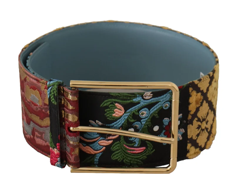 Dolce & Gabbana  Floral Brocade Belt