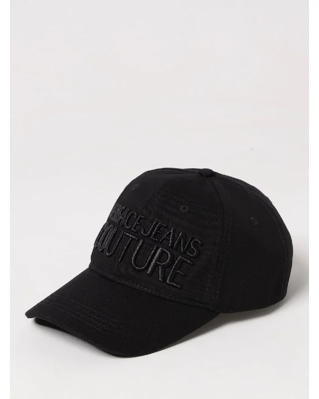 Versace Jeans Couture Embroidered Logo Baseball Cap Women Grey Hats