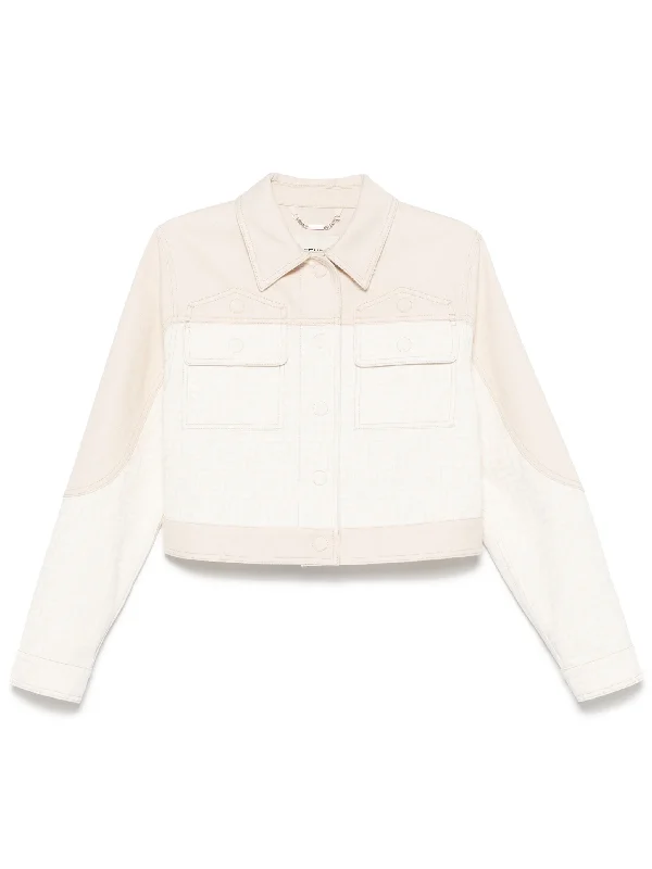 FENDI FF denim jacket