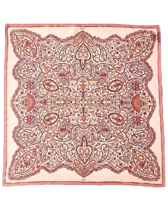 Chloé Paisley Silk Scarf