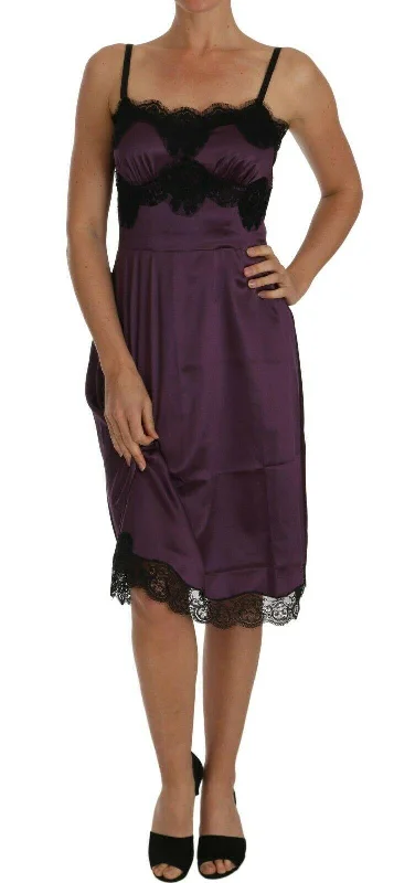 Dolce & Gabbana  Lace Trim Slip Dress