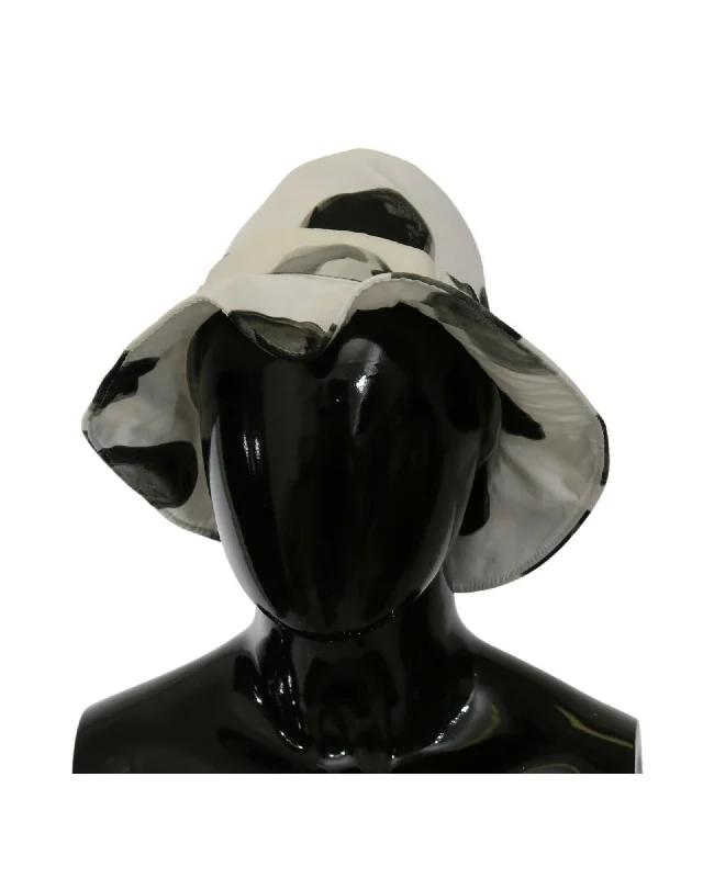 Dolce & Gabbana  Floral Print Silk Hat for Women