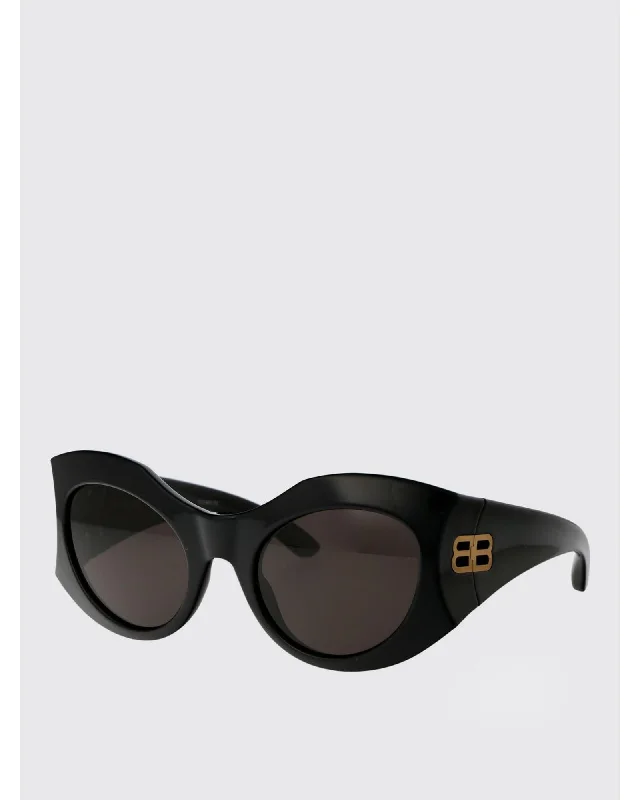 Balenciaga BB0256S Sunglasses Oversized Women Black
