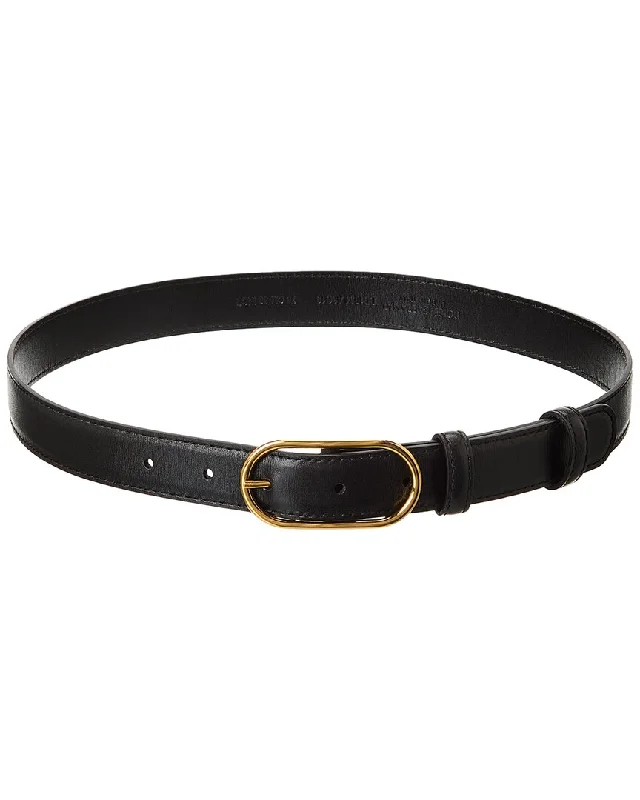 Dolce & Gabbana Buckle Strap Leather Belt