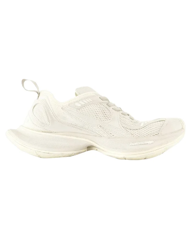 Balenciaga Track Sneaker Layered Design Women White | White