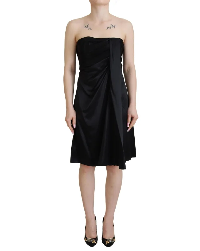 Dolce & Gabbana Sleeveless  Silk Shift Dress