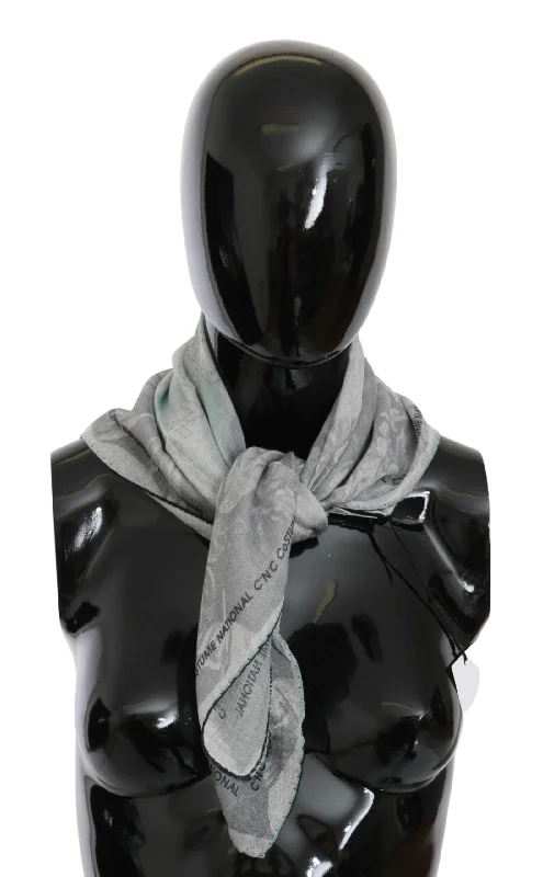 Costume National  Silk Scarf