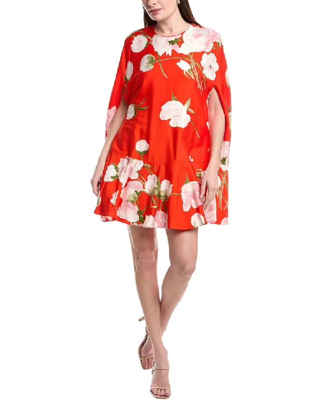 Valentino Silk-Blend Mini Dress