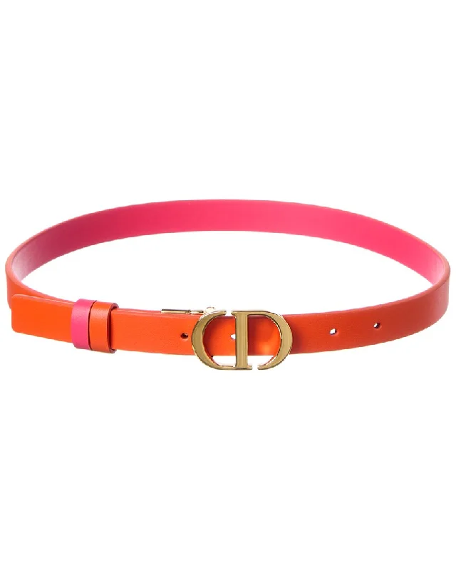 Dior Reversible Leather Belt