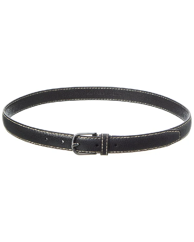 Toteme Stitch Detail Leather Belt
