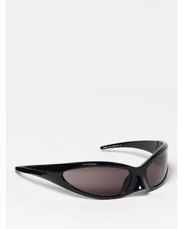Balenciaga BB0251S Sunglasses Curved Design Women Black