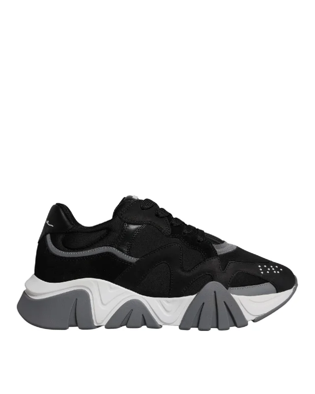 Versace Chain Reaction SneakerLow Top Men Black