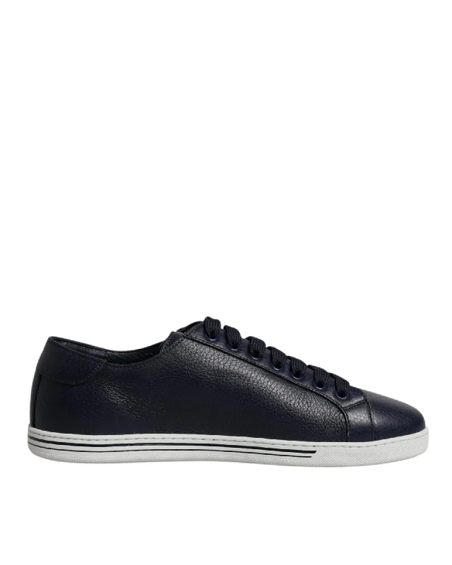 Pre Loved Dolce & Gabbana Portofino Sneakers White Gold Men