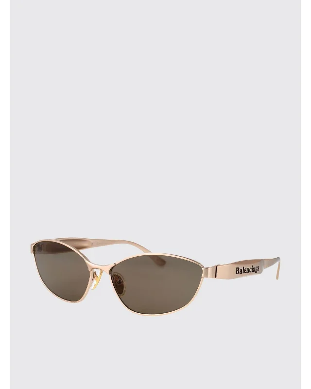 Balenciaga BB0356S Sunglasses Rose Gold Metal Women