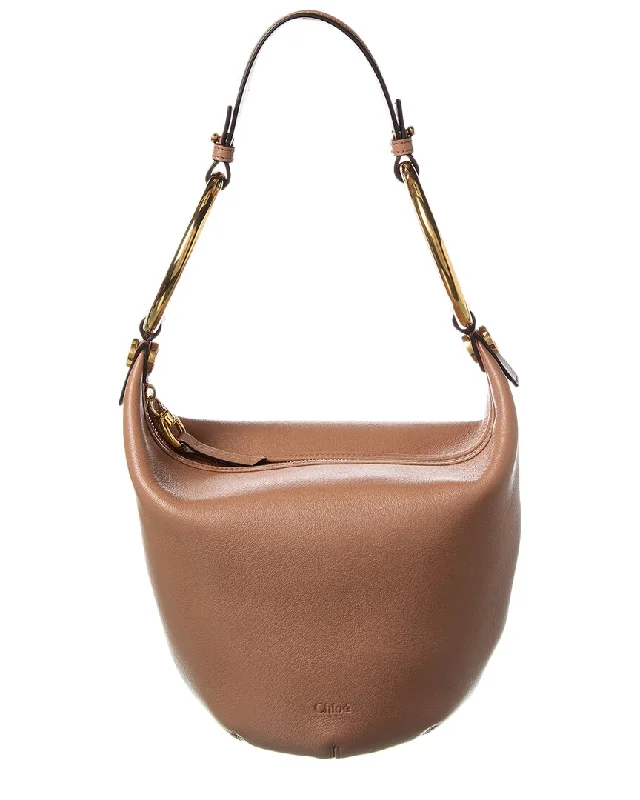 Chloé Bracelet Small Leather Hobo Bag