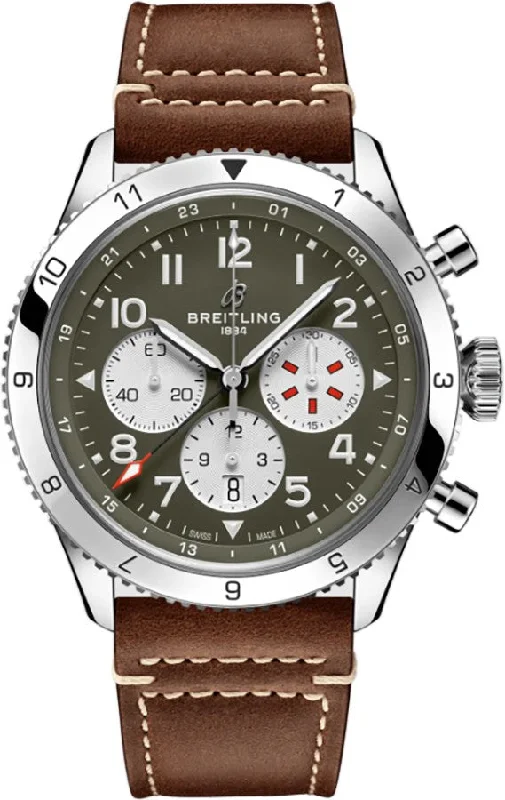 Breitling Aviator Super Avi B04 Curtiss Warhawk 46mm Men's Watch AB04452A1L1X1