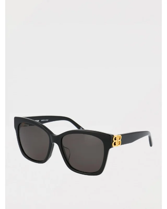Balenciaga BB0102S Sunglasses Square Frame Women Black