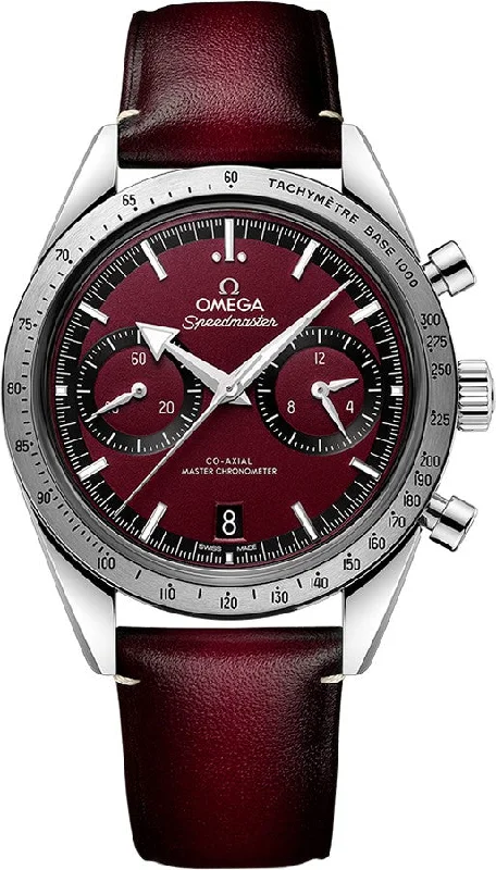 Omega Speedmaster '57 Red Dial 40.5mm Men's Watch 332.12.41.51.11.001