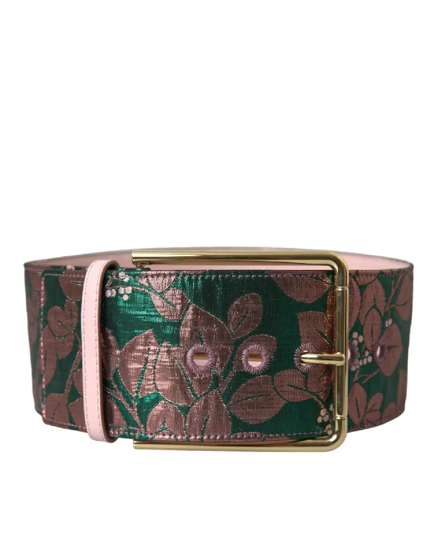 Dolce & Gabbana  Floral Silk Belt