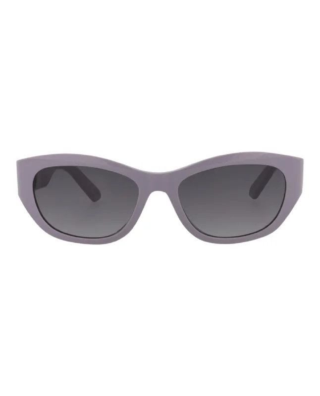 Dior Womens Round/Oval Lilac Lilac Smoke Fashion Designer Eyewear