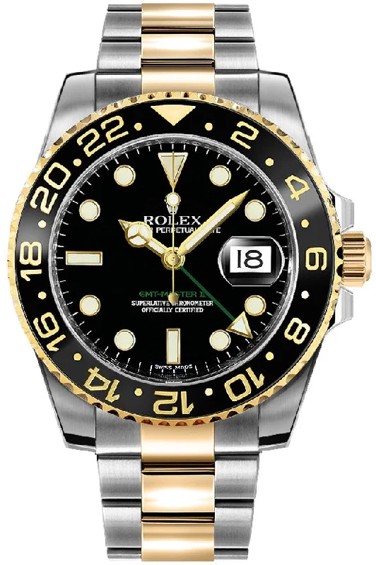 Rolex GMT-Master II Black Men's Watch 116713LN-0001