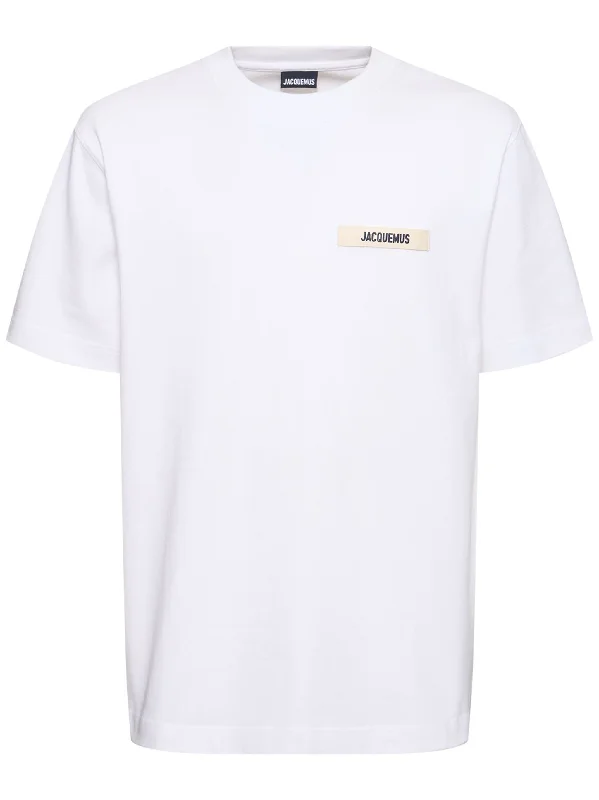 Jacquemus The Gros Grain T-Shirt in White