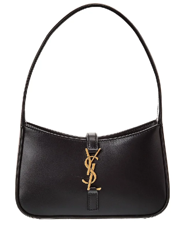 Saint Laurent Mini Leather Hobo Bag (Authentic Pre-Owned)