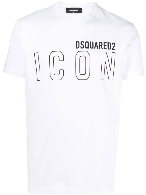 Dsquared2 Icon Outline T-shirt in White