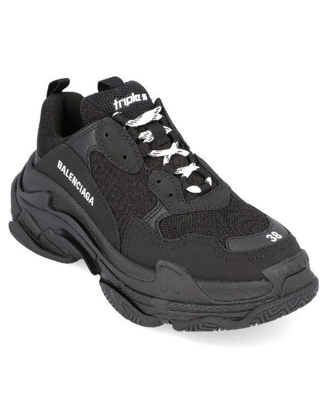 Balenciaga Triple S Sneaker Chunky Sole Women Black | Black