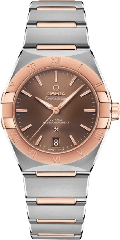 Omega Constellation Steel & Rose Gold Watch 131.20.36.20.13.001