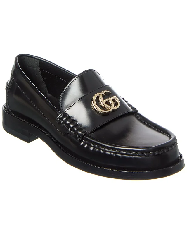Gucci Double G Leather Loafer