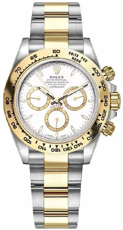 Rolex Cosmograph Daytona Yellow Gold & Steel Men's Watch 126503-0001