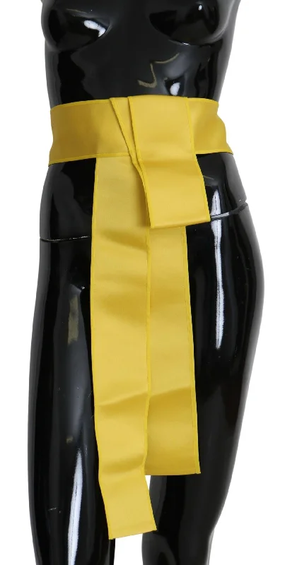 Dolce & Gabbana Dolce  Gabbana Silk Obi Belt