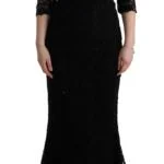 Dolce & Gabbana  Black Lace Dress