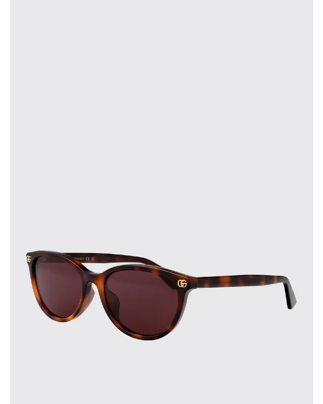 Gucci GG0840SK 002 Round Sunglasses Women Brown