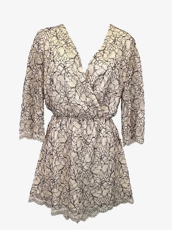 Hazel Lacey Luxe Playsuit Size S