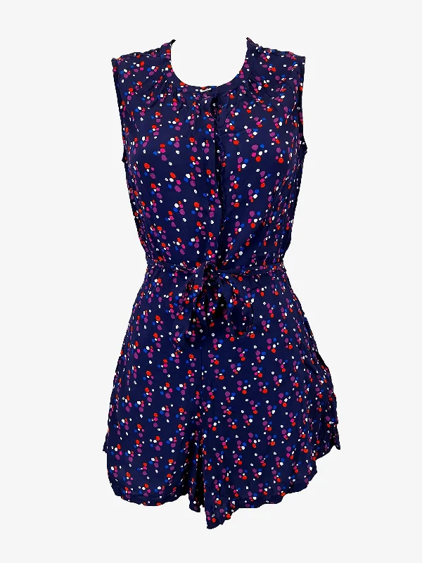 Marcs Essential Confetti Tie Waist Playsuit Size 6