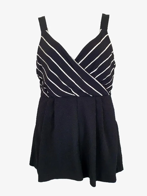 Minkpink Striped Playsuit Size L