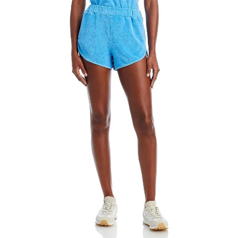 Monrow Womens Mini Stretch Casual Shorts