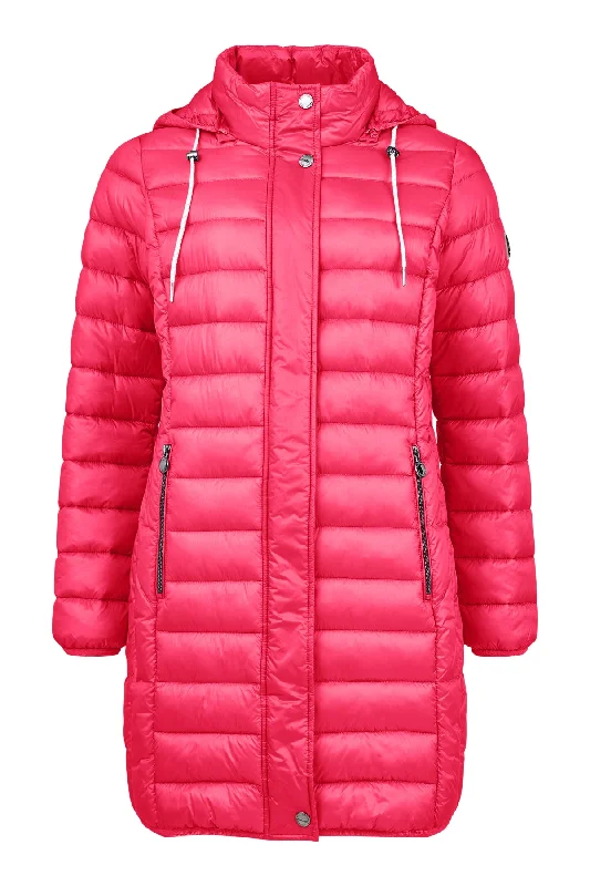 Fransden Lightweight Superwarm water repellent coat 103 588 48 Rose pink