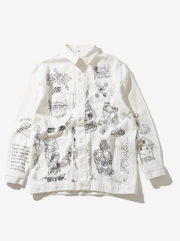 Goodhood x Rebel Yuth Hand Customised Store Worker Jacket - Large No 2