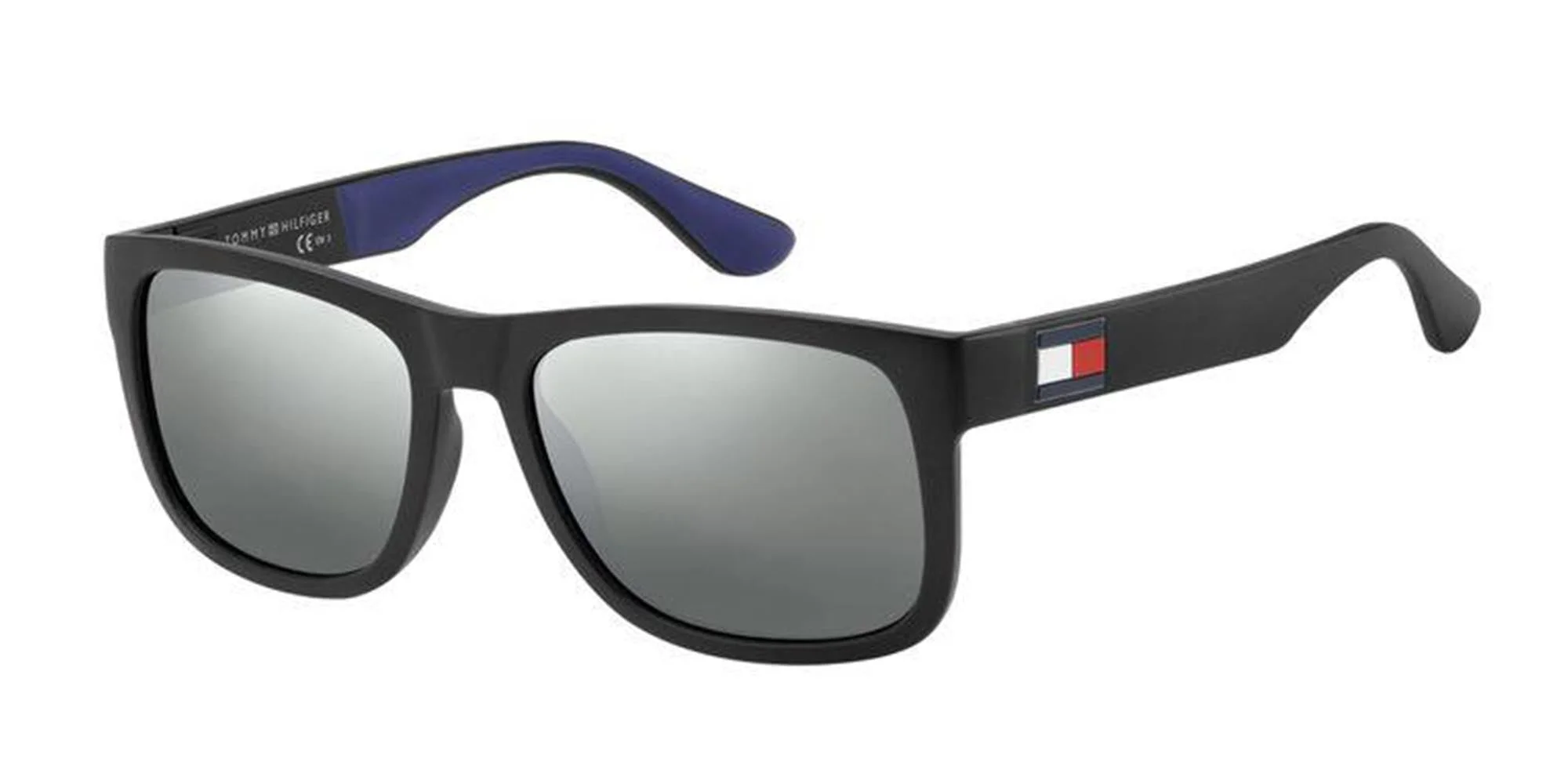 Black-Blue/Silver Mirror