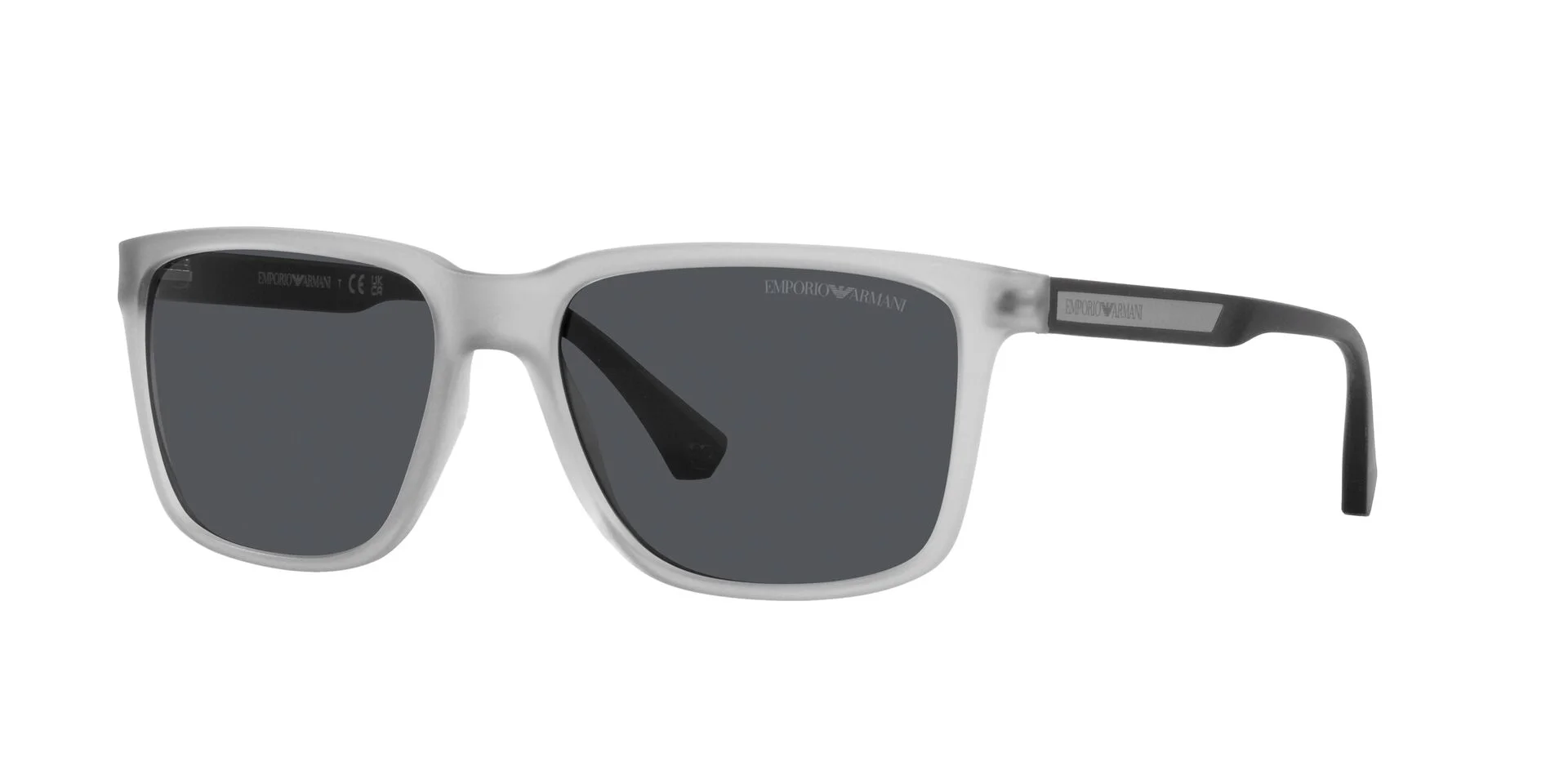 Matte Trasparent Grey/Dark Grey