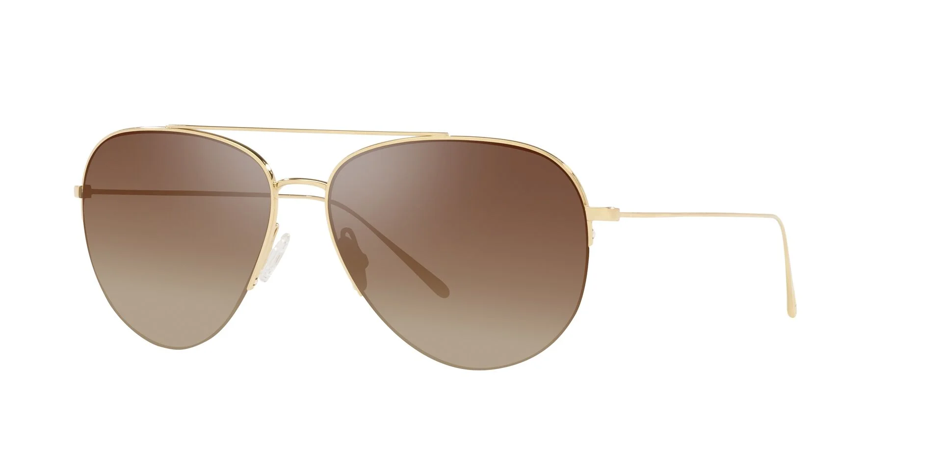 Gold/Dark Brown Gradient Mirror