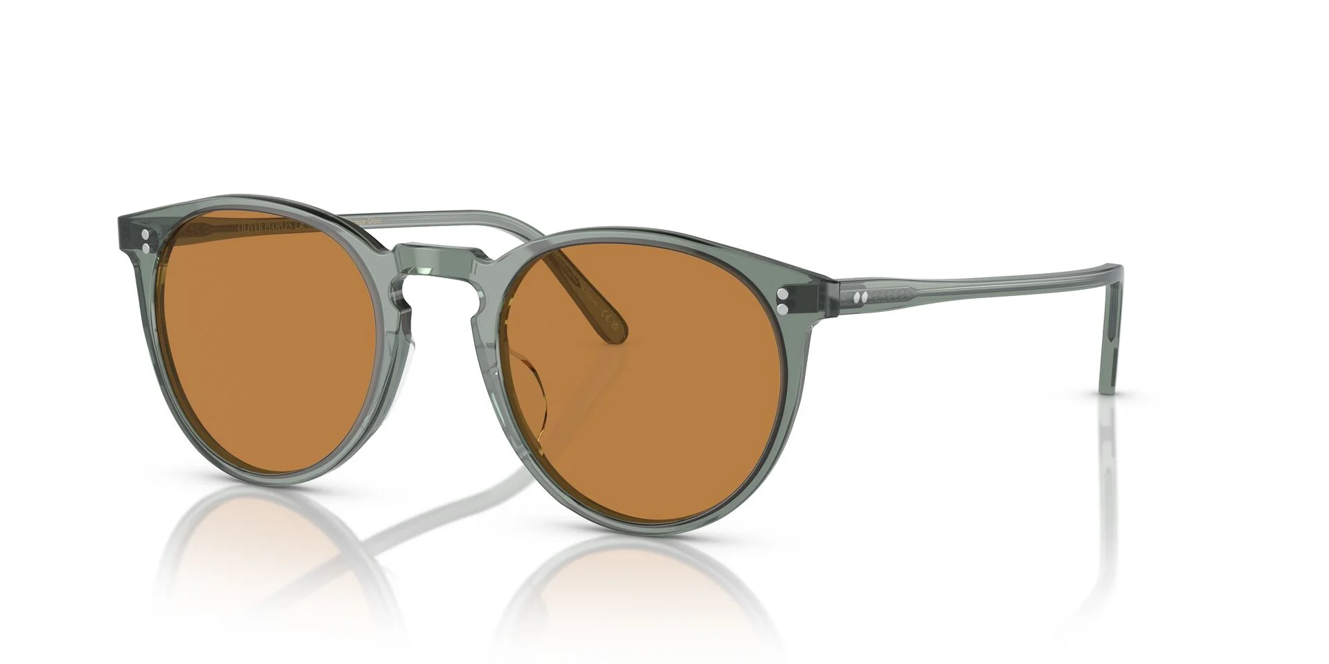 Dusty Aqua/Cognac
