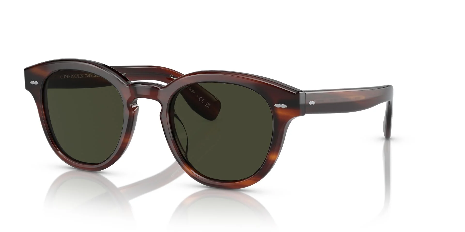 Light Tortoise/Green Polarised