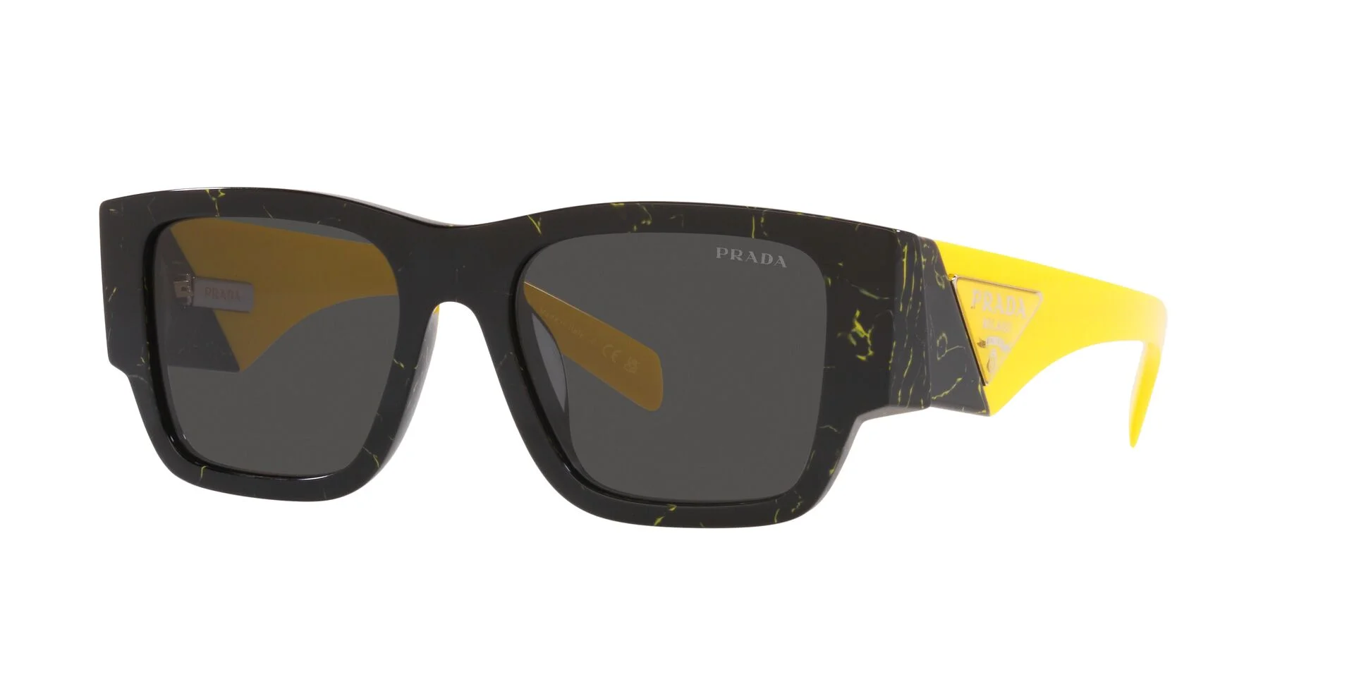 Black-Yellow Marble/Dark Grey