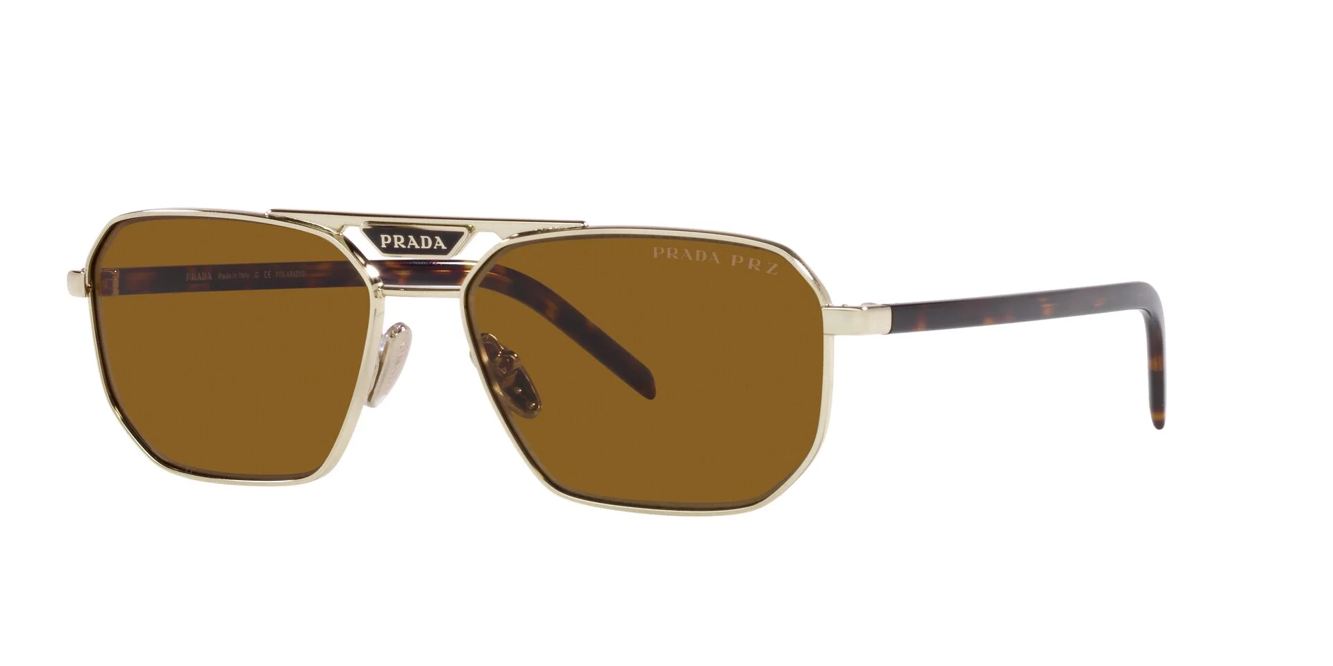 Pale Gold/Polarised Dark Brown