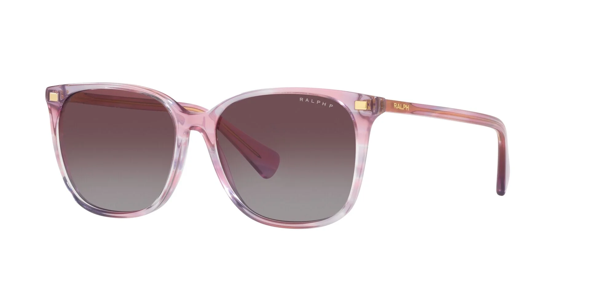 Striped Purple/Violet Polarised